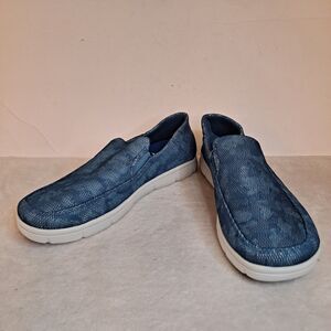 Huk Men's Gear Fishing Performance Brewster Shoes (Blue Camo) Size 9 US